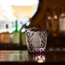 【江戸切子】菊繋ぎに籠目紋 オールドグラス | TABLEAU