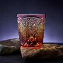 【江戸切子】菊繋ぎに籠目紋 オールドグラス | TABLEAU