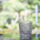 【江戸切子】菊繋ぎに籠目紋 オールドグラス | TABLEAU