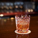 【江戸切子】菊繋ぎに籠目紋 オールドグラス | TABLEAU