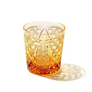 【江戸切子】菊繋ぎに籠目紋 オールドグラス | TABLEAU