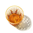 【江戸切子】菊繋ぎに籠目紋 オールドグラス | TABLEAU