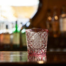 【江戸切子】菊繋ぎに籠目紋 オールドグラス | TABLEAU