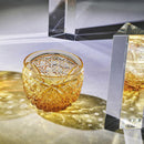 【江戸切子】菊繋ぎに籠目紋 ぐい呑 | TABLEAU