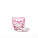 【江戸切子】菊繋ぎに籠目紋 ぐい呑 | TABLEAU