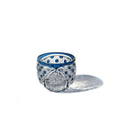 【江戸切子】菊繋ぎに籠目紋 ぐい呑 | TABLEAU