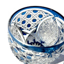 【江戸切子】菊繋ぎに籠目紋 ぐい呑 | TABLEAU