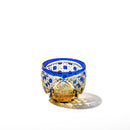 【江戸切子】菊繋ぎに籠目紋 ぐい呑 | TABLEAU