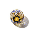 【江戸切子】菊繋ぎに籠目紋 ぐい呑 | TABLEAU