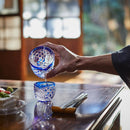 【江戸切子】菊繋ぎに籠目紋 ぐい呑 | TABLEAU