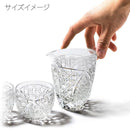 【江戸切子】菊繋ぎに籠目紋 酒器三点揃 | TABLEAU