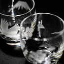 【江戸切子】富士山に鶴・桜 冷酒グラス | TABLEAU