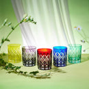 【江戸切子】矢来魚子紋 オールドグラス | TABLEAU