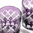 【江戸切子】矢来魚子紋 オールドグラス | TABLEAU