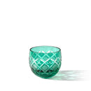 【江戸切子】矢来魚子紋 ぐい呑 | TABLEAU