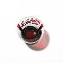 【江戸硝子】赤富士・波富士に桜 フリーカップ | TABLEAU