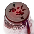 【江戸硝子】赤富士・波富士に桜 フリーカップ | TABLEAU