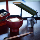 【江戸硝子】黒小紋「鹿の子」「三筋格子」「割付柄」 フリーカップ | TABLEAU