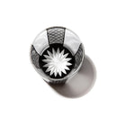 【江戸硝子】黒小紋「鹿の子」「割付柄」「麻ノ葉」「豆絞り」「七宝」「竹の節」 オールドグラス | TABLEAU