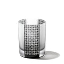 【江戸硝子】黒小紋「鹿の子」「割付柄」「麻ノ葉」「豆絞り」「七宝」「竹の節」 オールドグラス | TABLEAU