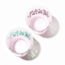 【彫刻 夢柄子】桜紋 オールドグラスペア | TABLEAU