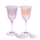 【彫刻 夢柄子】桜紋 ワイングラスペア | TABLEAU