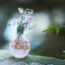 【彫刻 夢柄子】桜紋 しずく一輪挿 | TABLEAU