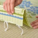 【カーペット】洗えるい草風カーペット