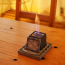 【焚火台】燈瓦 卓上 | 菊間瓦 | モノツク