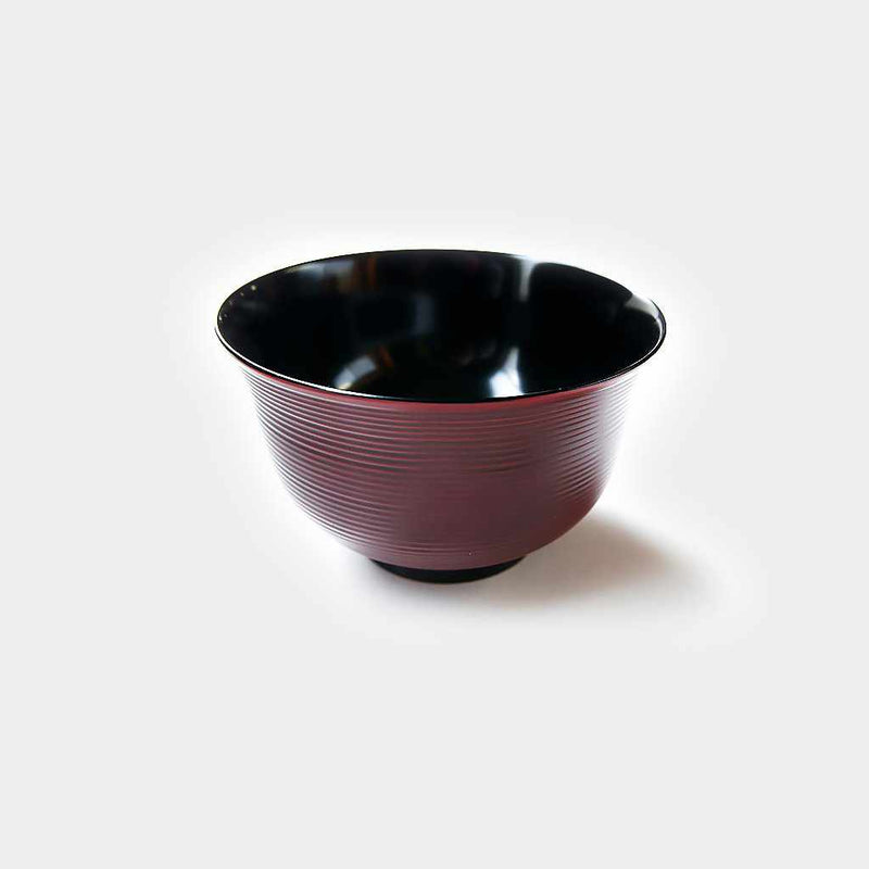 【飯椀】御椀 がら筋後藤塗 | 香川漆器 | 87.5