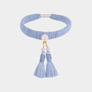 【京念珠】ねこのわ (中野伊助) 猫用ネックレス ＆ ピアスセット GINKAKU