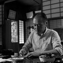 【嵯峨螺鈿】野村 スタンドミラー Vison-Visu_small (夜光貝)