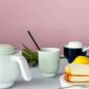 【有田焼】2016/ ポーリーン デルトゥア 花瓶 L (ホワイト-ダークブルー-セラドン)