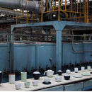 【有田焼】2016/ ポーリーン デルトゥア 花瓶 L (ホワイト-ダークブルー-セラドン)