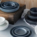 【有田焼】2016/ 柳原 照弘 リムプレート 240 (ブラック)