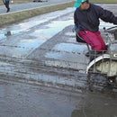 【い草-畳】イケヒコ い草ヨガマット アース 青 (60×180cm)