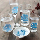 【シャンパングラス2点セット】冷感 雪結晶 | 丸モ高木陶器