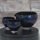 【吹きガラス】Izumo 酒器3点セット 彩 ~sai~ブルー
