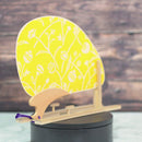 【うちわ】千鳥 あざみ 男女兼用 | 京からかみ |丸二