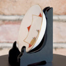 【磁器】大倉陶園 五歳時記シリーズ 11cm小皿絵替り（5枚揃）