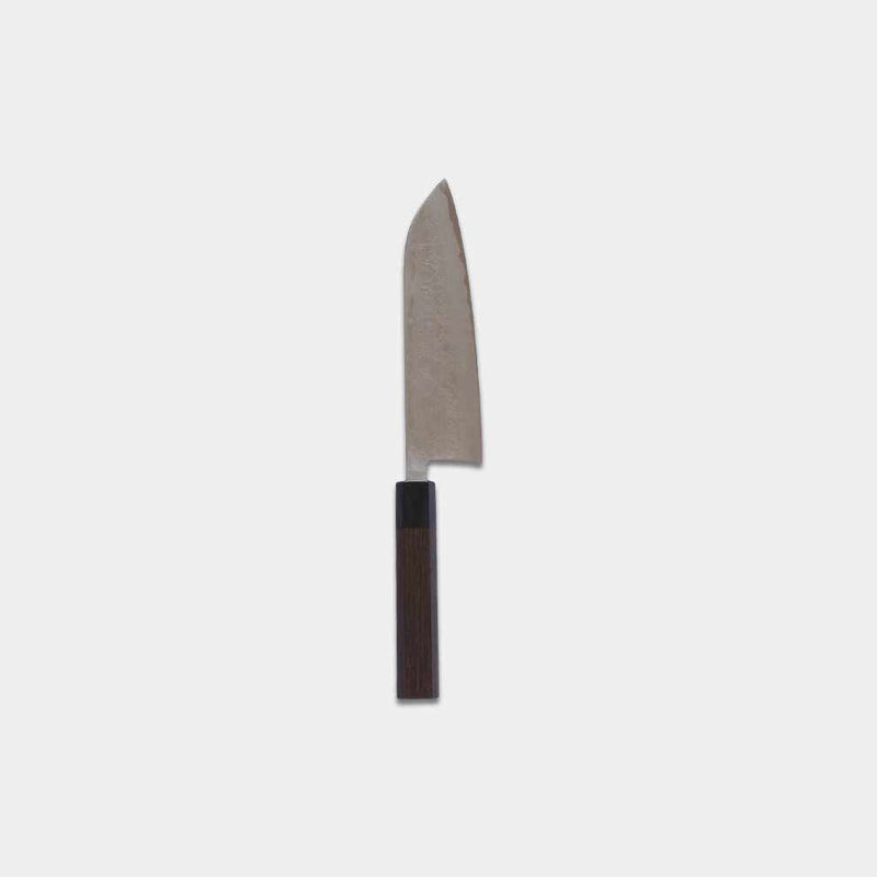【三徳包丁】本鍛造 ダマスカス 三徳包丁 浮雲 170mm | 越前打刃物 | 鍛冶工房いわい