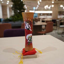 【キャンドル】碇型100匁 風神雷神 (赤) | 和ろうそく | 中村ローソク