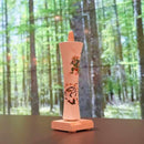 【キャンドル】碇型100匁 風神雷神 (白) | 和ろうそく | 中村ローソク