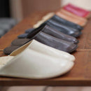 【スリッパ】Reela 本革スムース ルームサボ（キャメル）