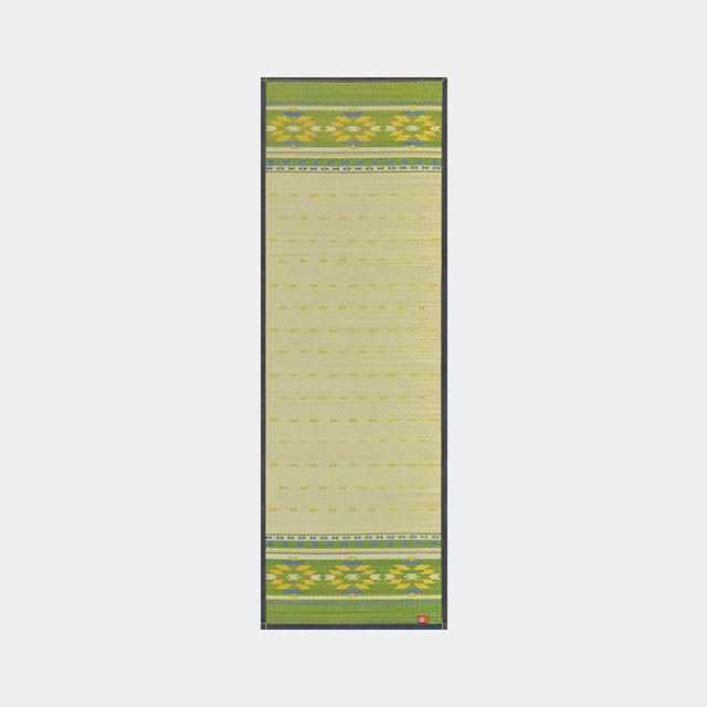【い草-畳】イケヒコ い草ヨガマット アース 緑 (60×180cm)