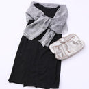 【ストール】比礼 涼 (ブラック) | 博多織 | OKANO