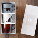 【マグ3点セット】温感変化 猫マグ | 美濃焼 | 丸モ高木陶器