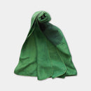 【絞り染め】三毳山麓工房 ストール 玉のり猿紋 グリーン