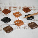 【石州瓦】丸惣 箸置き ブラウン 5個