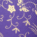 【うちわ】千鳥 鳳凰蝶唐草 男女兼用 | 京からかみ |丸二